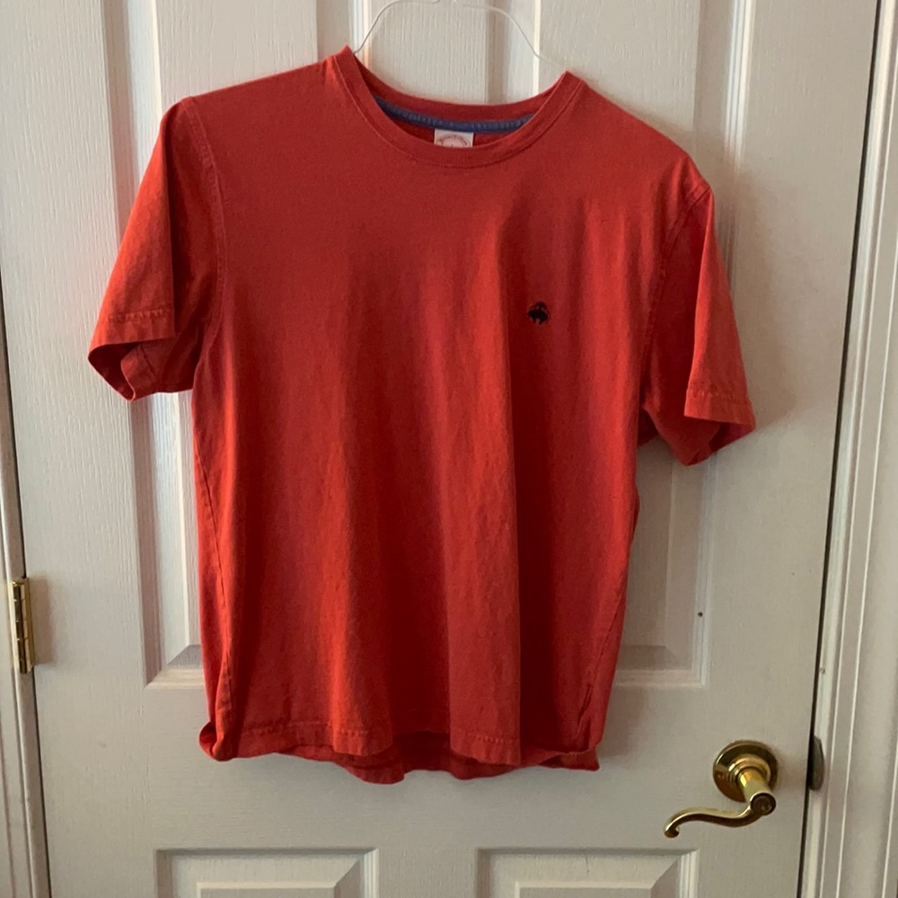 Brooks Brothers TShirt, red-orange, medium
